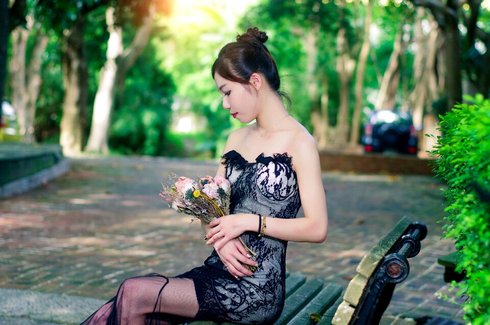 Bride wedding dress woman