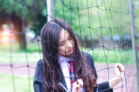 Female student portrait photo