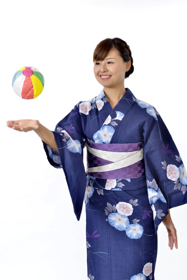 Woman girl yukata