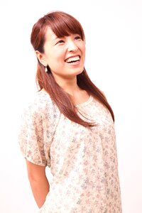 Woman girl portrait