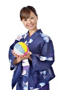 Woman girl portrait yukata