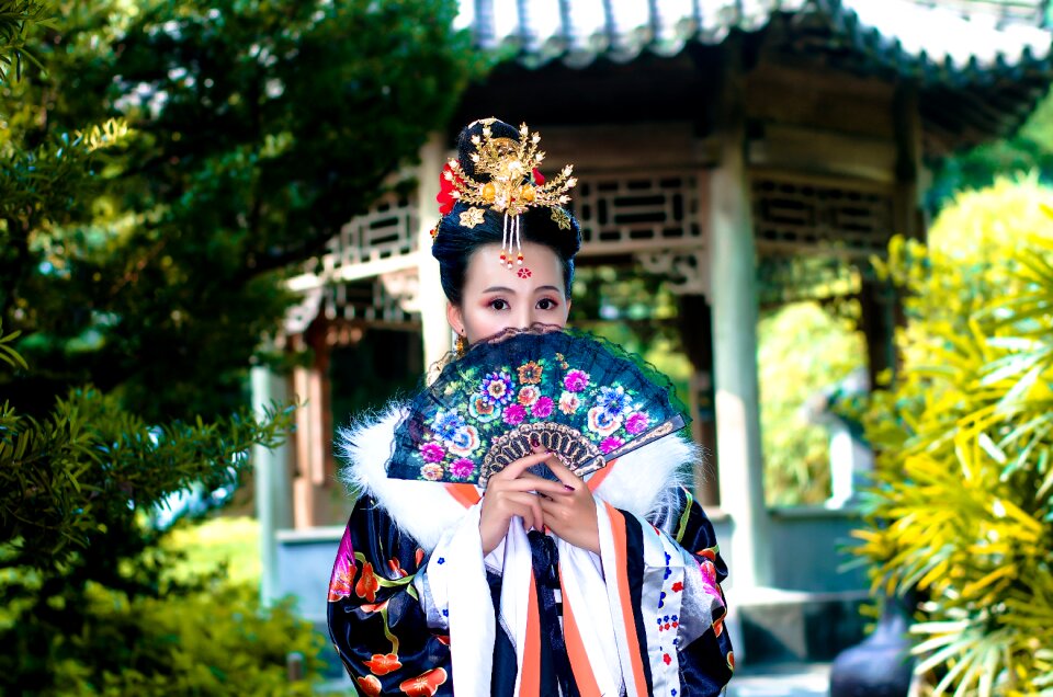 Wu zetian cosplay girl