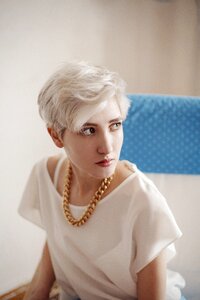 Woman girl portrait
