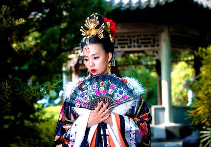 Wu zetian cosplay girl