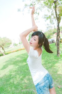 Woman girl portrait