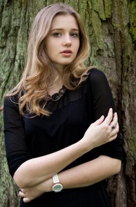 Woman girl portrait