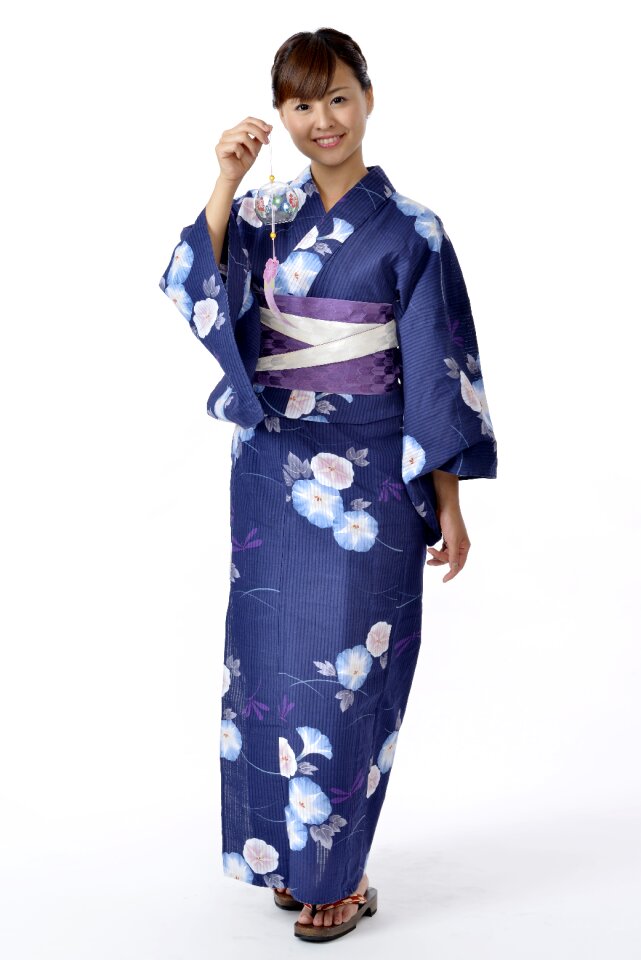 Woman girl yukata