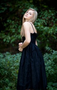 Woman girl portrait