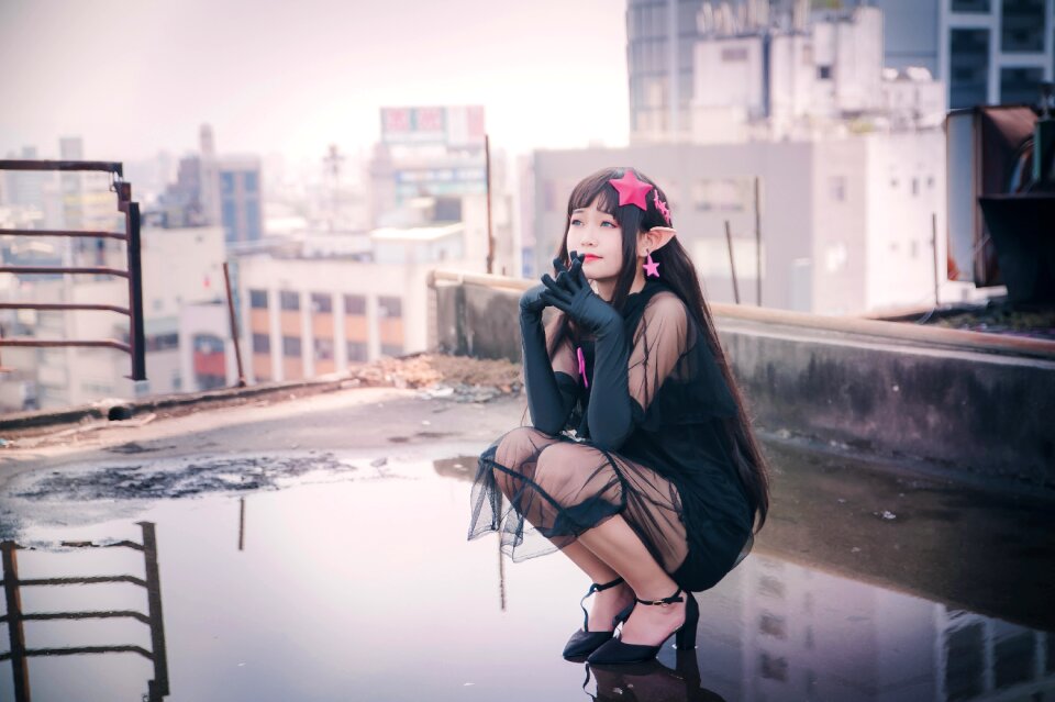 Cosplay woman girl portrait