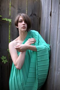 Woman girl portrait