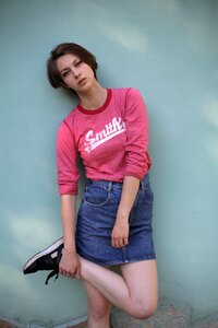 Woman girl portrait