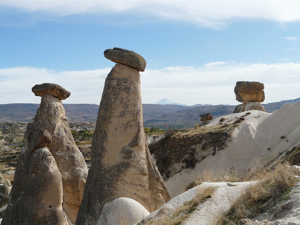 ürgüp fairy chimneys mushroom shape