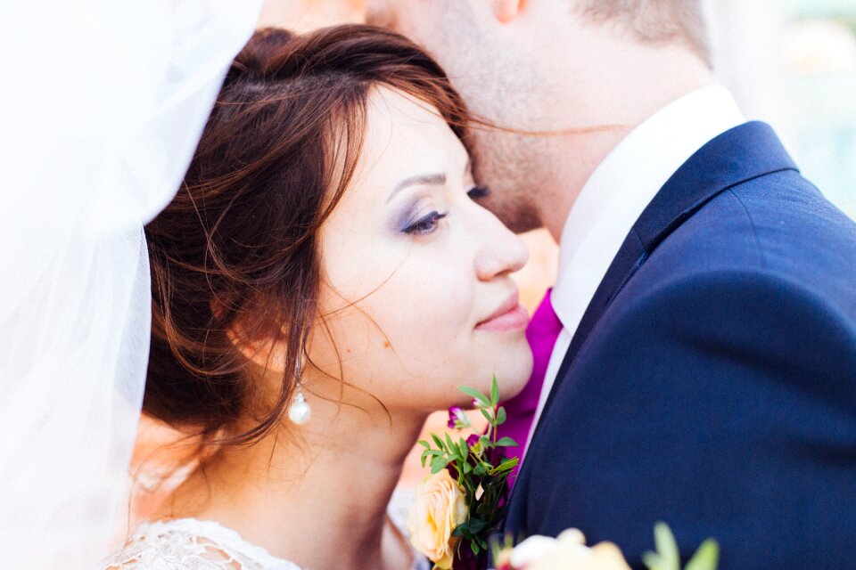 Wedding bride groom photo