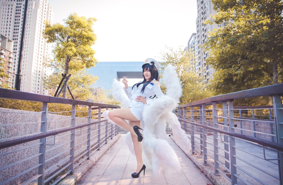 Cosplay ahri lol photo