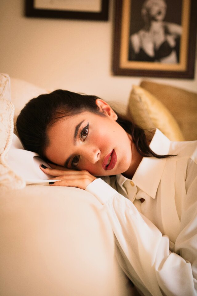 Woman girl portrait