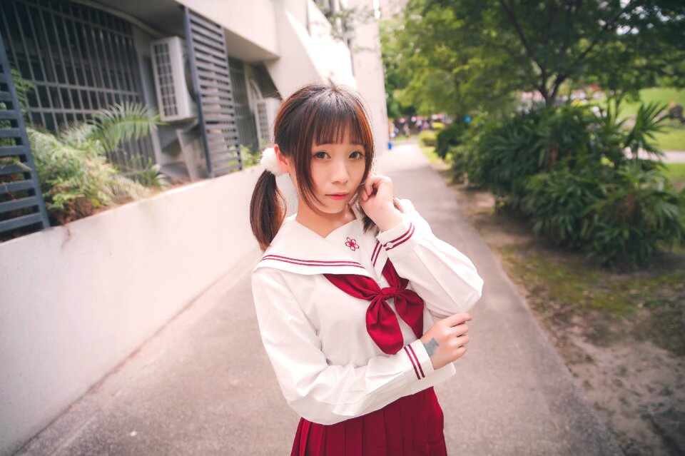 Woman girl cosplay