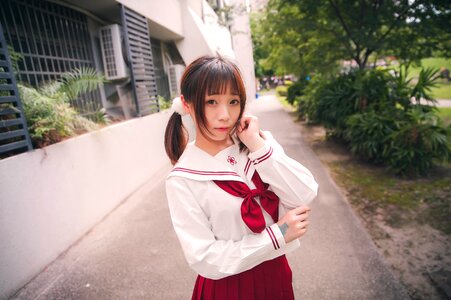 Woman girl cosplay