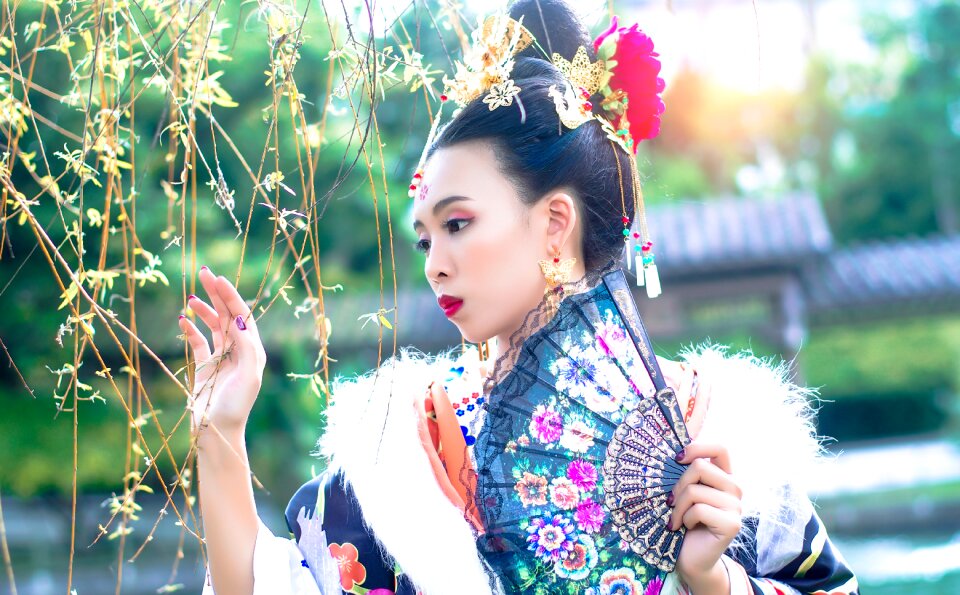 Wu zetian cosplay girl