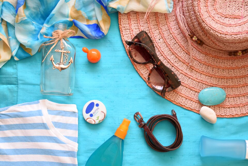 Beach resort background