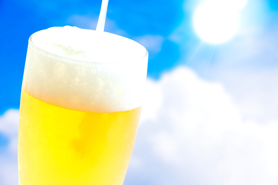 Beer summer drink