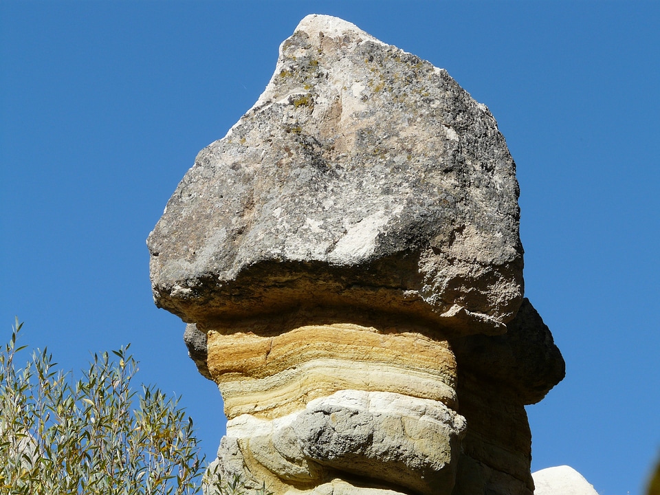 Turkey rocky hill boulders