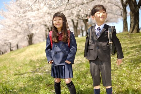 Children students