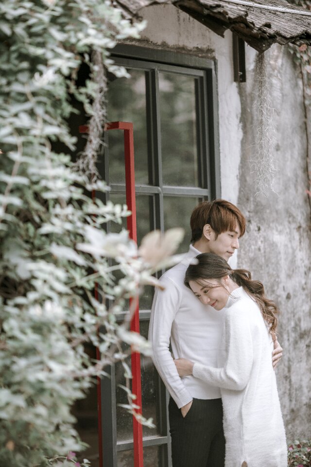 Couple hug