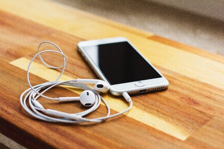 Earphones earbuds smartphone