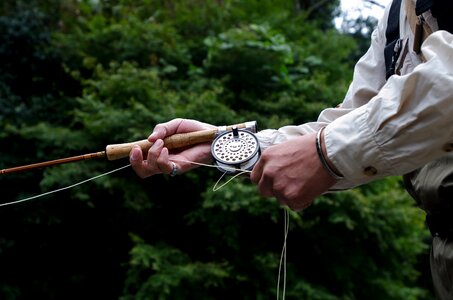 Fishing hands