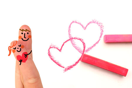 Fingers couple love