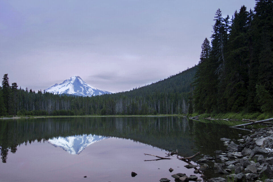Frog lake mount hood