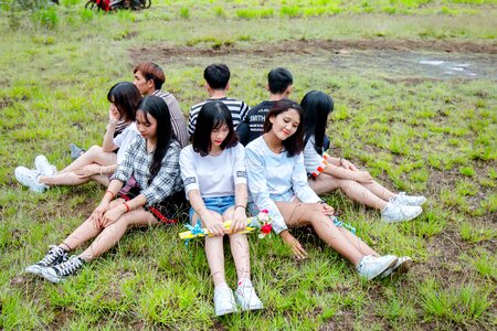 Group sitting