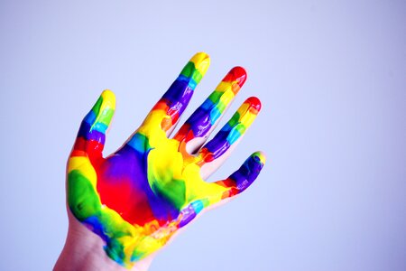 Hand paint