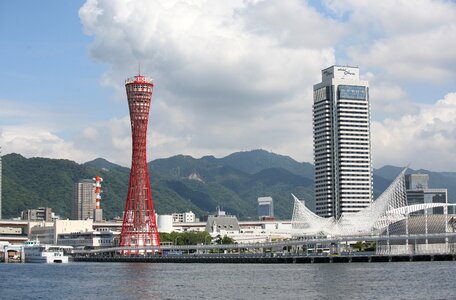 Kobe port tower meriken park photo