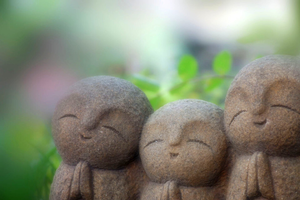 Kshitigarbha statue