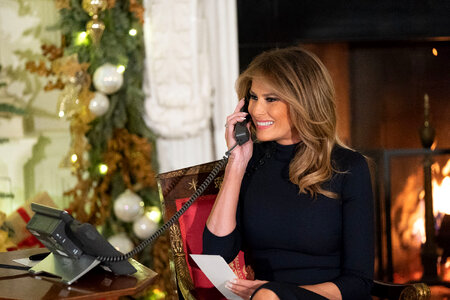 Melania trump call