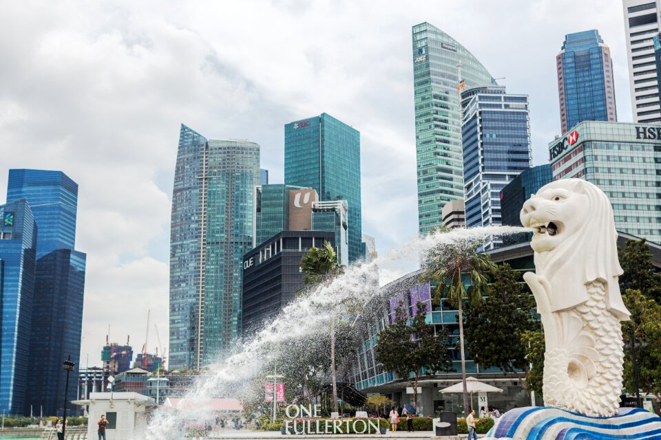 Merlion singapore photo