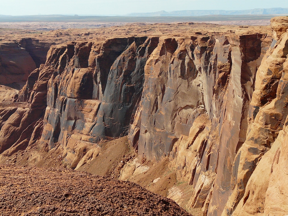 Colorado river usa gorge