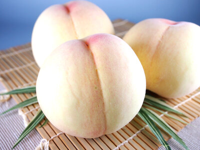 Peach fruits food photo