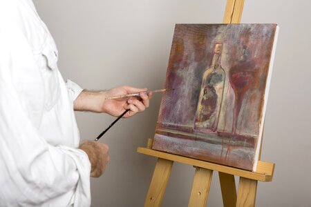 Painter painting