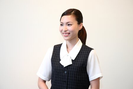 Receptionist woman photo