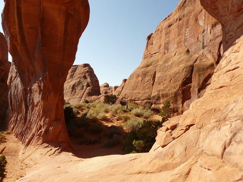 Usa utah stone arch photo