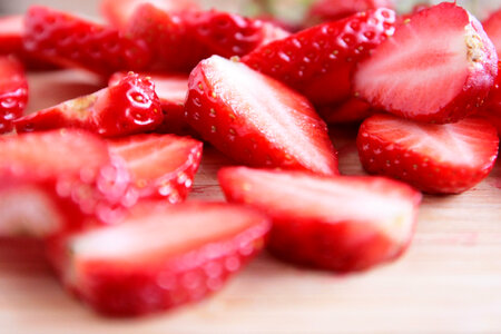 Strawberry fruit background