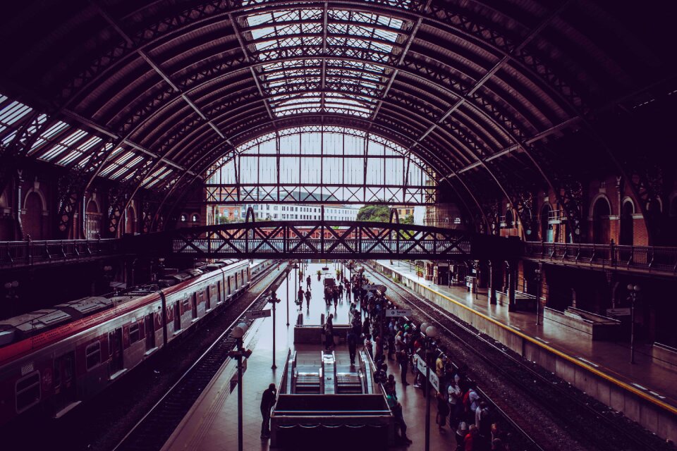Train station architecture