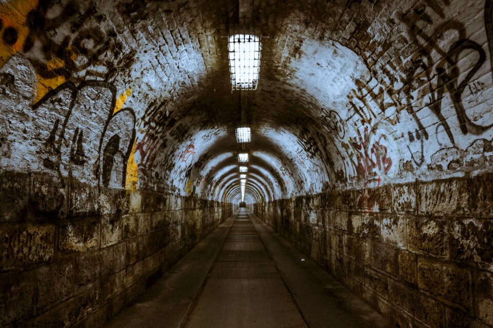 Tunnel underpass photo