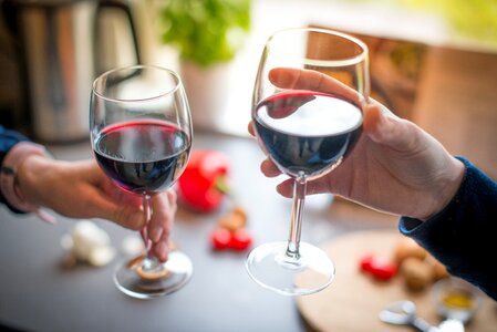 Wine drink cheers