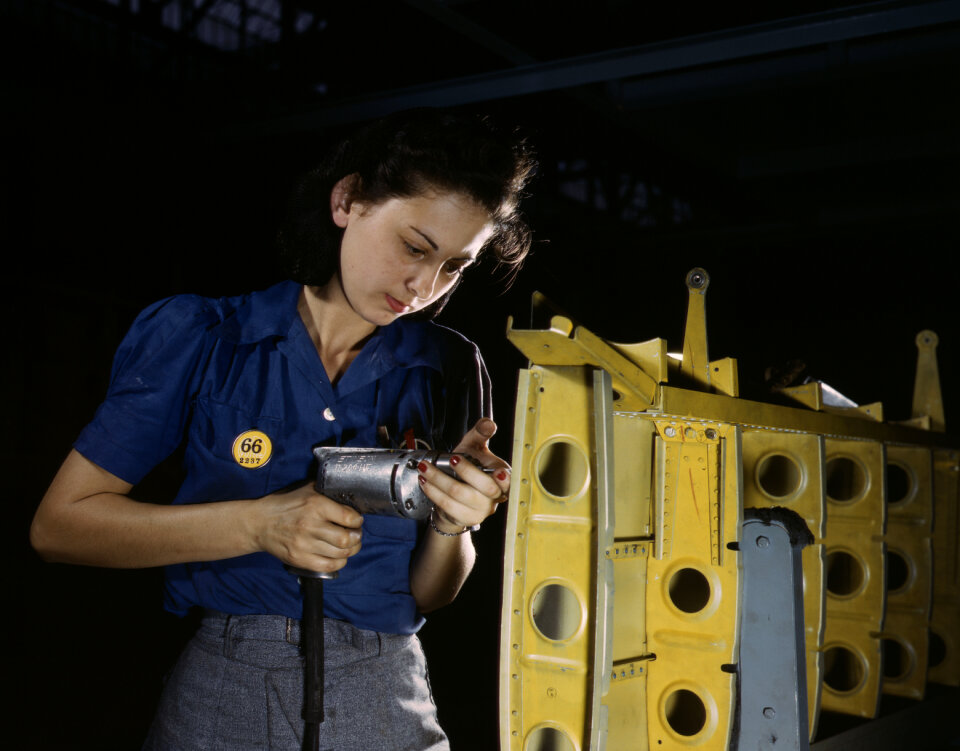 Woman worker factory