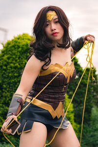 Wonder woman cosplay photo