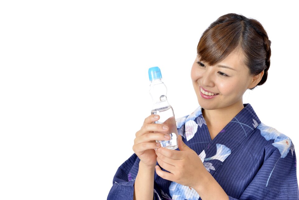 Woman girl portrait yukata