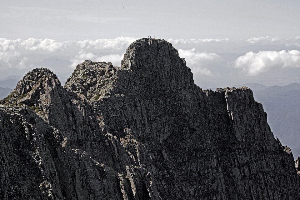 Mount hotakadake gendarme